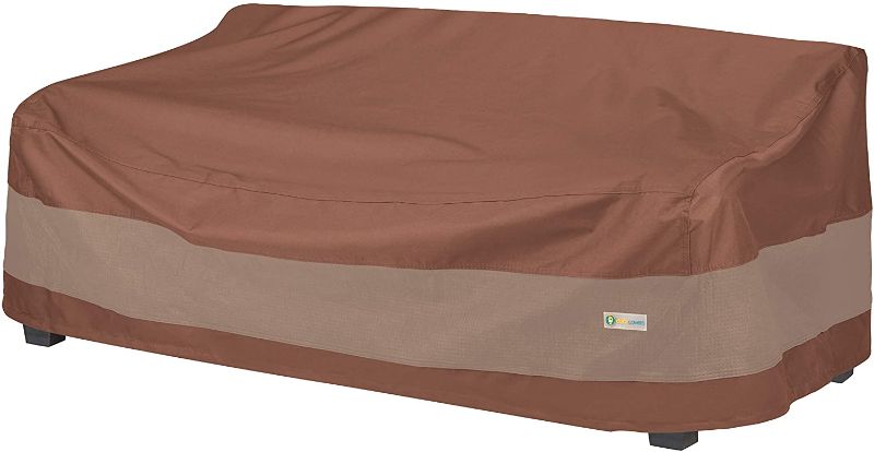 Photo 1 of Duck Covers Ultimate Waterproof Patio Sofa Cover, Outdoor Couch Cover with All Weather Protection, Patio Furniture Covers with Attachment Strap, 79W x 37D x 35H inch
