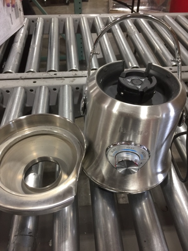 Photo 2 of Breville BJE830BSS Juice Founatin Cold XL Centrifugal Juicer, Brushed Stainless Steel- PARTS ONLY 
