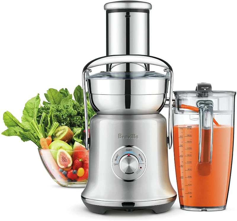 Photo 1 of Breville BJE830BSS Juice Founatin Cold XL Centrifugal Juicer, Brushed Stainless Steel- PARTS ONLY 
