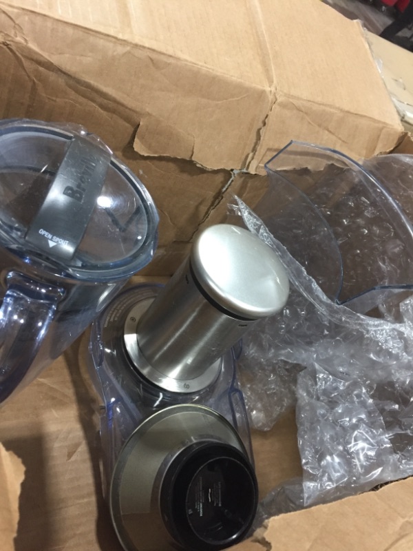 Photo 3 of Breville BJE830BSS Juice Founatin Cold XL Centrifugal Juicer, Brushed Stainless Steel- PARTS ONLY 
