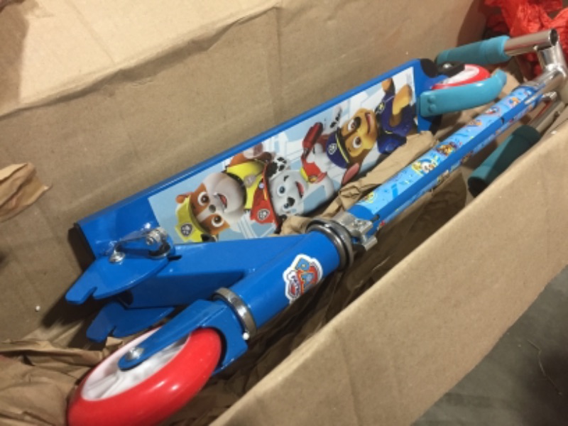 Photo 2 of PlayWheels PAW Patrol - Skye - Everest - 2- Wheel Aluminum Folding Scooter
