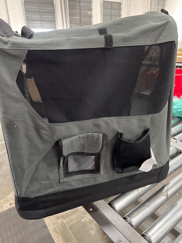 Photo 5 of Amazon Basics Folding Portable Soft Pet Dog Crate Carrier Kennel
