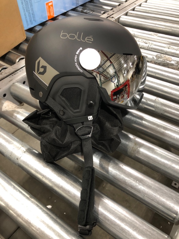 Photo 2 of Bollé Might Visor Helmet (Black Matte Brown Gun Cat2)
