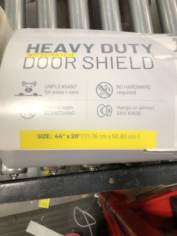 Photo 2 of CLAWGUARD Heavy Duty Door Scratch Shield, 44 x 20 in
