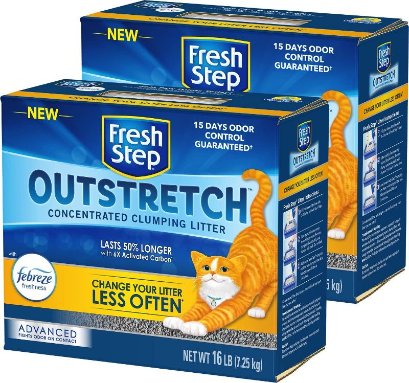 Photo 1 of Fresh Step Advanced Clumping Cat Litter
2 PACK