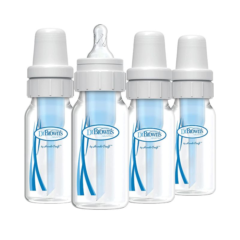 Photo 1 of Dr. Brown's Natural Flow Anti-Colic Baby Bottle - 4oz - 4pk
