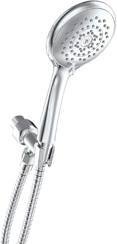 Photo 1 of Niagara Conservation Water-Efficient 1.5 GPM HealthGuard 5-Spray with Removable Face Plate Handshower in Chrome, N9415CH-HH Hand Shower
