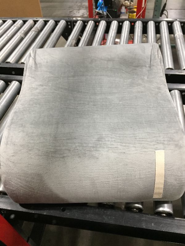 Photo 1 of 20"L x 8"H light grey wedge pillow for joint and bone support and comfortability 