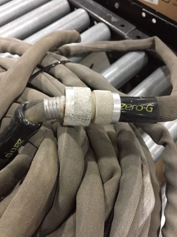 Photo 2 of zero-G 4001-100 Garden Hose, 5/8" x 100', Gray
HEAVILY USED