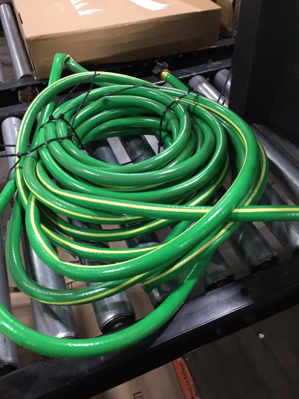 Photo 1 of 75FT green garden hose- unknown manufacture 