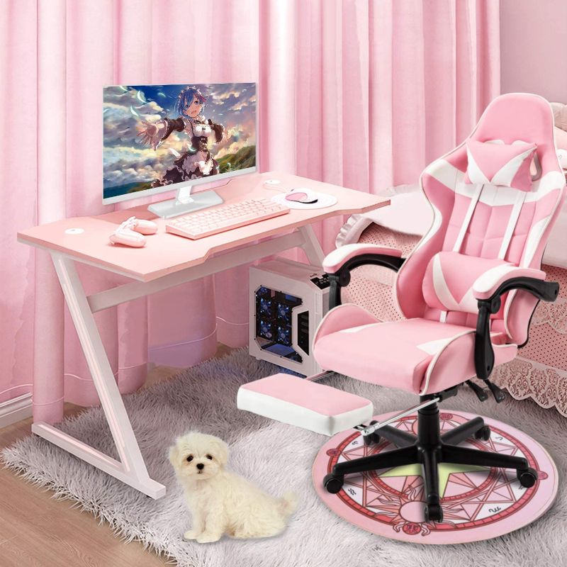 Photo 1 of Pink gaming chair, UNKNOWN MANUFACTURE 