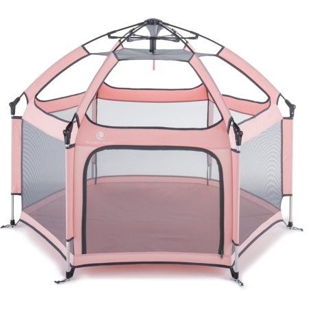 Photo 1 of Pop 'N Go Portable Playpen - Lightweight, Folding, Easily Collapsible Play Yard Crib for Indoor & Outdoor Play
