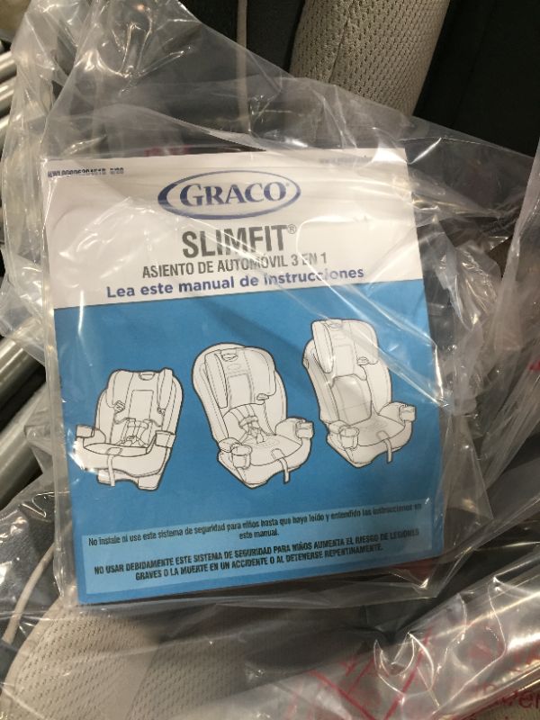 Photo 2 of Graco Slimfit 3-in-1 Car Seat, Redmond Grey
