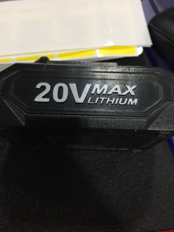 Photo 1 of 20v max lithium, unknown manufacture 