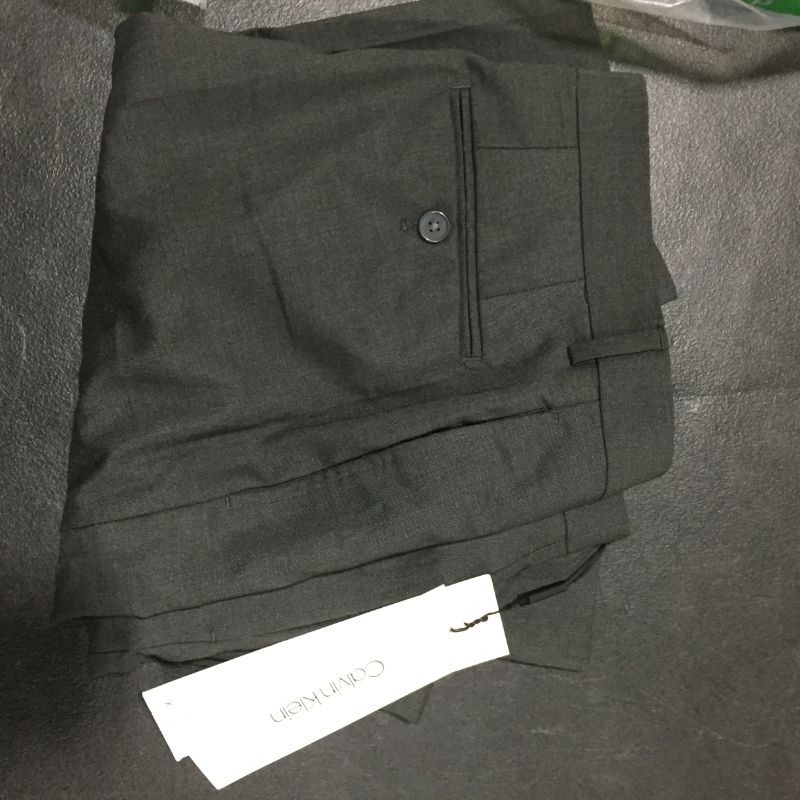 Photo 2 of Calvin Klein mens Slim Fit Dress Pant size; 33Wx30L
