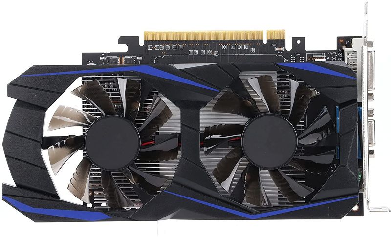 Photo 1 of nvidia Graphics Card, 4GB 128bit DDR5 900MHz GTX650Ti Dual Fan Gaming Graphics Card, Low Noise, for Desktop Computer