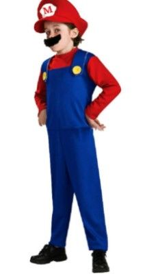 Photo 1 of Costume mario Cosplay Costume Aged 4 -9 size:M