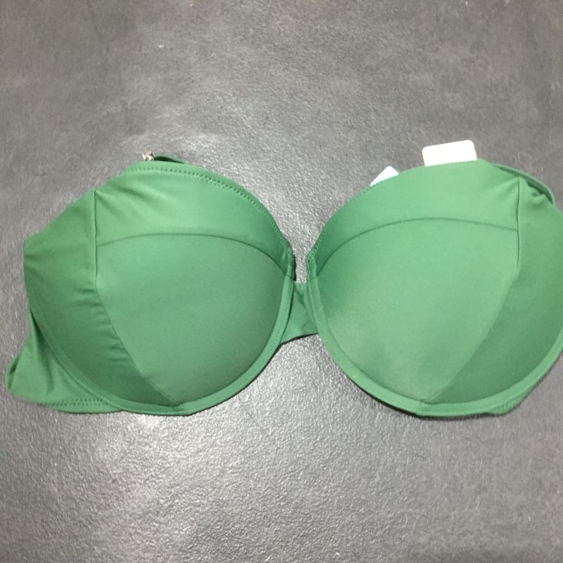 Photo 1 of CUPSHE womens strapless push up bikini top size:XL