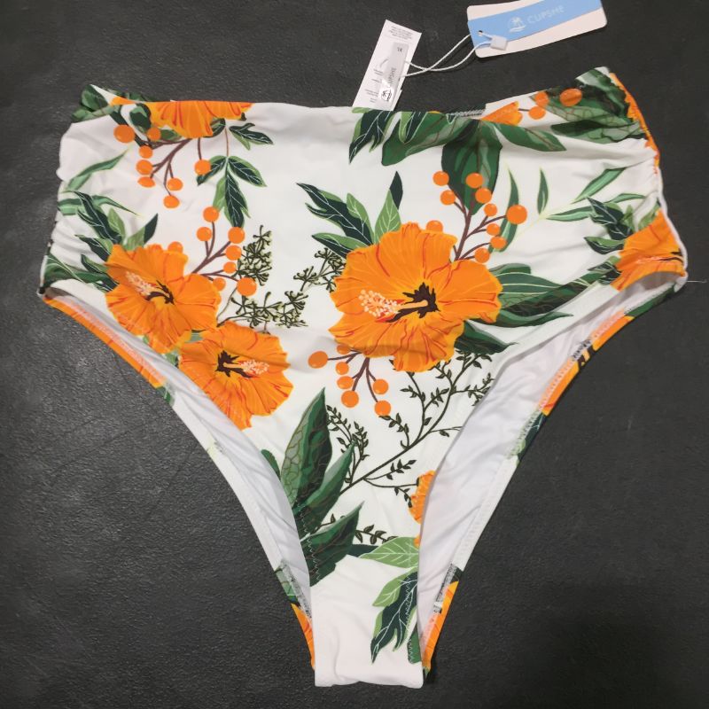 Photo 1 of CUPSHE womens swim suit floral bottoms size :XL