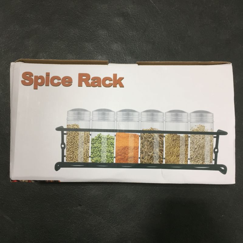 Photo 1 of 4 tier spice rack with labels