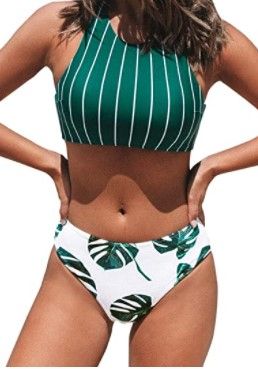 Photo 1 of CUPSHE Women's  High Waisted Bikini Set size:S
