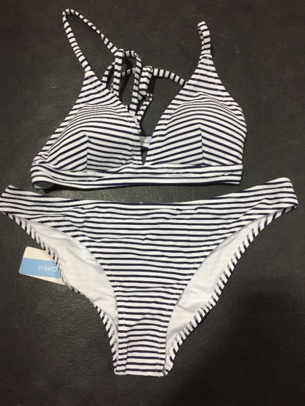 Photo 1 of CUPSHE womens two piece swim suit size M