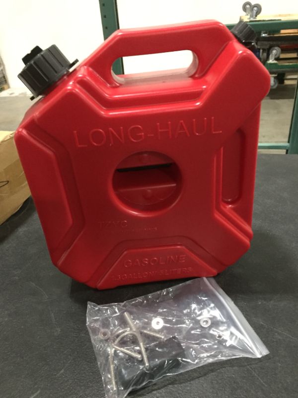 Photo 1 of 5L/1.3 Gallon Gas Tank 5L Backup Gas Can Fits for Motorcycle SUV ATV Most Cars
