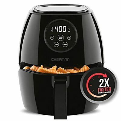 Photo 1 of CHEFMAN Small Air Fryer Healthy Cooking 3.7 Qt 