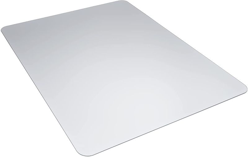 Photo 1 of Amazon Basics Polycarbonate Office Chair Mat for Low to Medium Pile Carpet - 35 x 47-Inch, Clear
