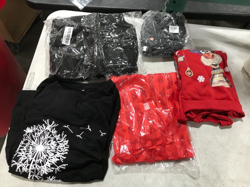 Photo 1 of miscellaneous clothing bundle 