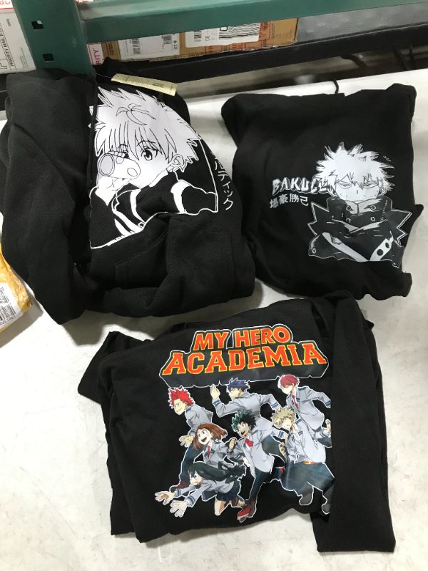 Photo 1 of Generic Brand anime sweaters 3 pack --Chinese Size S,M (youth)