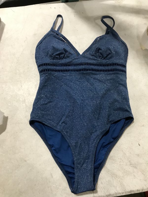 Photo 1 of cupshe one piece sparkly swimsuit size M