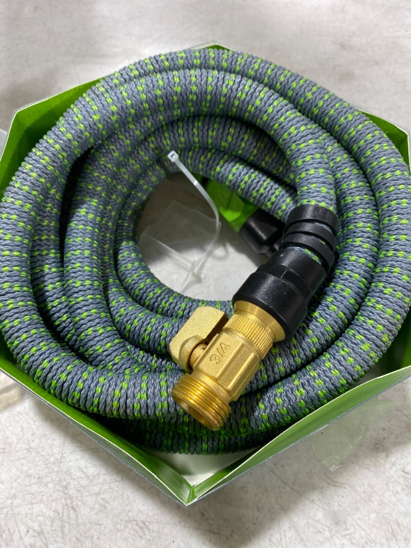 Photo 3 of 5/8 in. Dia. x 50 ft. Burst Proof Expandable Garden Water Hose