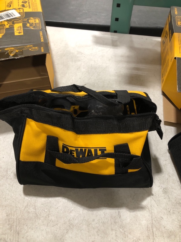 Photo 2 of DEWALT ATOMIC 20-Volt MAX Cordless Brushless Compact Drill/Impact Combo Kit (2-Tool) with (2) 1.3Ah Batteries, Charger & Bag