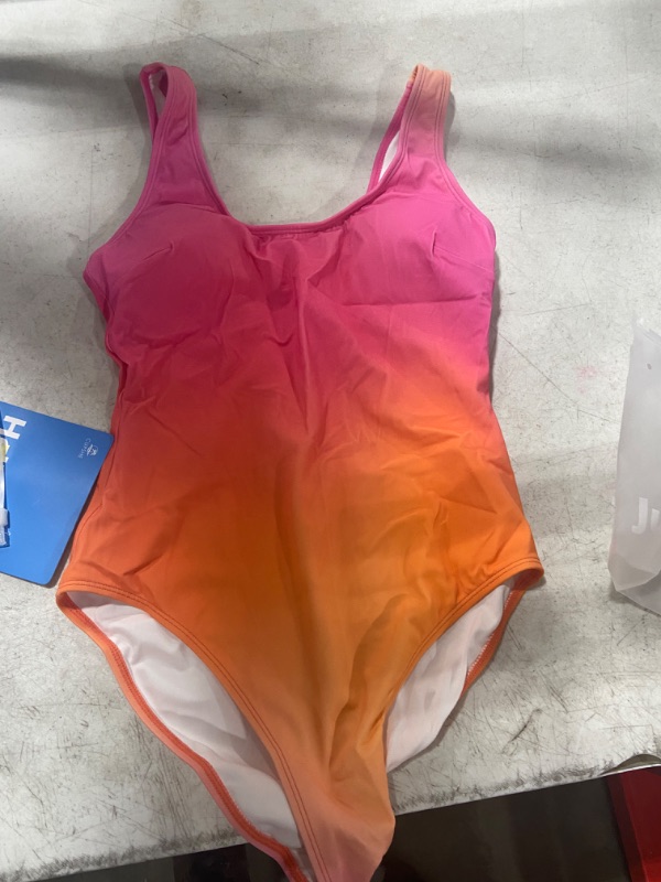 Photo 1 of Womens (L) Pink Sherbert One Piece Bikini