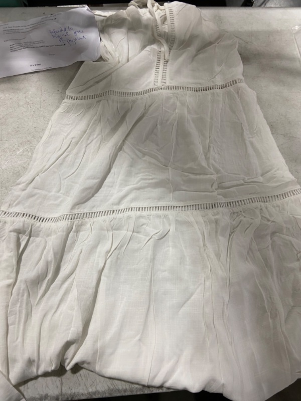 Photo 2 of Womens (S) Marley White High Neck Dress
