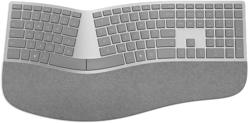 Photo 1 of Microsoft 3RA-00022 Surface Ergonomic Keyboard,Gray

