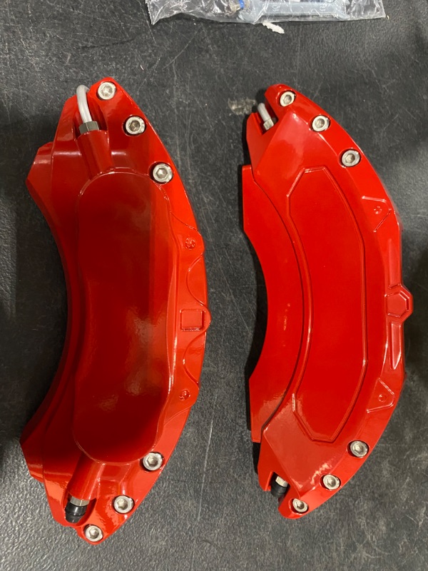 Photo 2 of AOOA Racing Red Aluminum Caliper Cover 