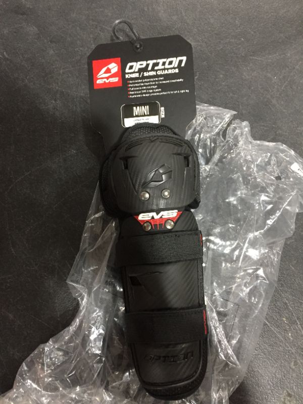 Photo 2 of EVS Option Knee/Shin Guards Mini Black