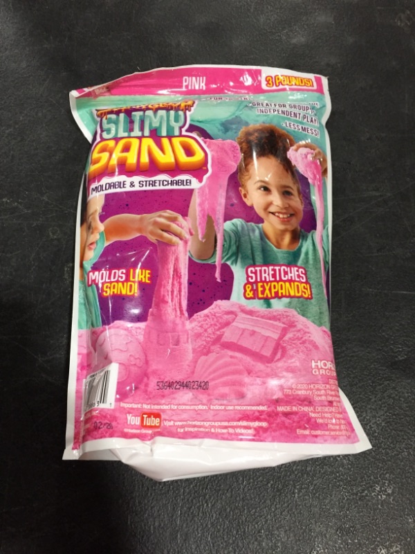 Photo 2 of SLIMYSAND 3 Lbs / 3 Pounds Stretchable Pink Slime 