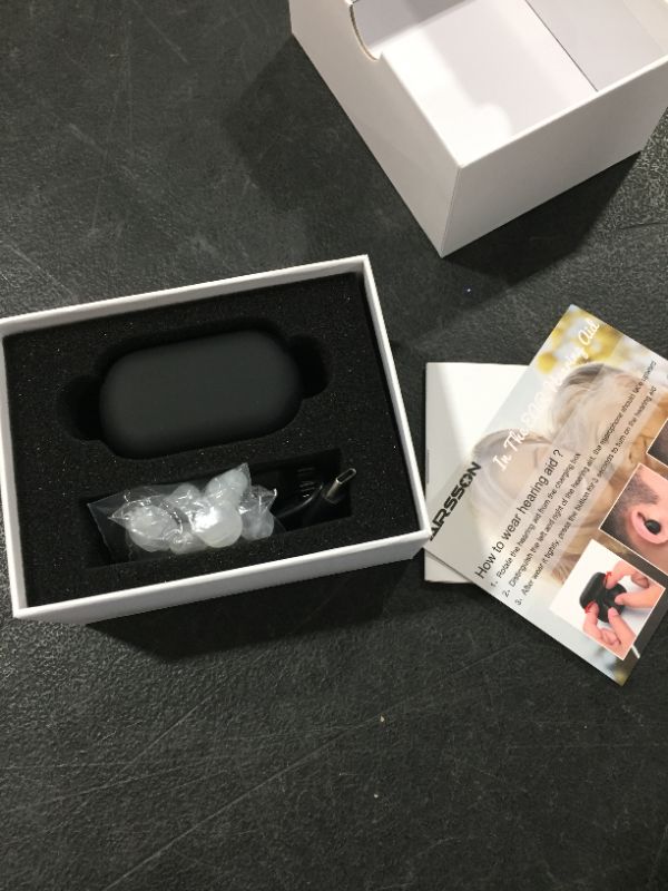 Photo 1 of AIRSSON Digital Hearing Amplifiers: Rechargeable Hearing Aids for Seniors | Invisible Ear Aid Devices for Adults with Noise Cancelling