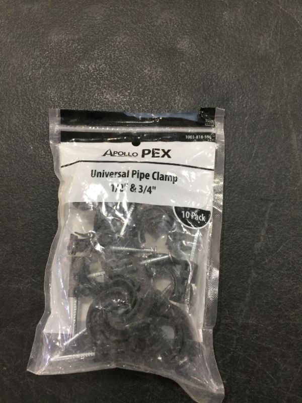 Photo 2 of Apollo 1/2 in. and 3/4 in. 2-in-1 PEX Pipe J-Hook Pipe Support 