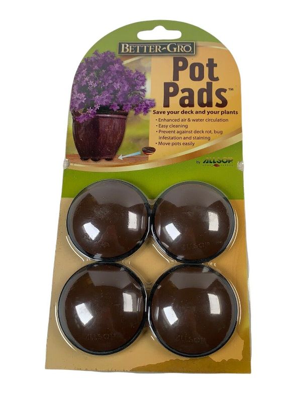 Photo 1 of Better Gro Flower POT PADS for Deck & Patio Protection NEW IN PACKAGE