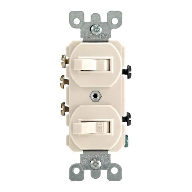 Photo 1 of 3-Way Combination Switch Light Almond