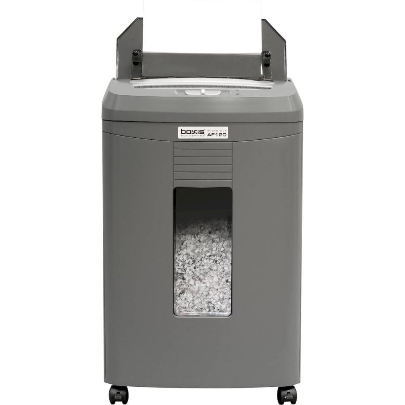 Photo 1 of Boxis Af120 AutoShred 120-Sheet Micro Cut Paper Shredder