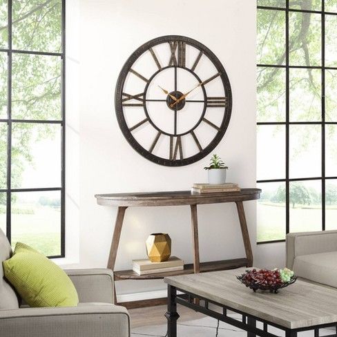 Photo 1 of FirsTime & Co Big Time Wall Clock - Oil Rubbed Bronze