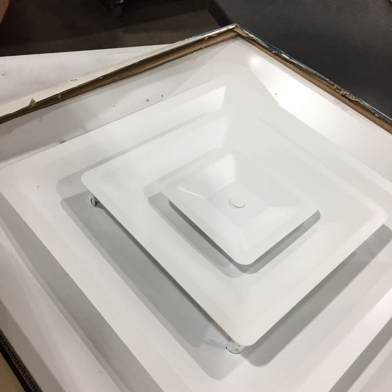 Photo 1 of Accord ventilation Icd2x2 ceiling diffuser, 24" x 24", white