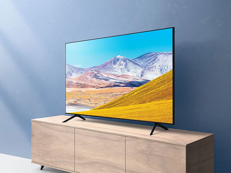 Photo 1 of SAMSUNG 50-inch Class Crystal UHD TU-8000 Series - 4K UHD HDR Smart TV with Alexa Built-in (UN50TU8000FXZA, 2020 Model)
