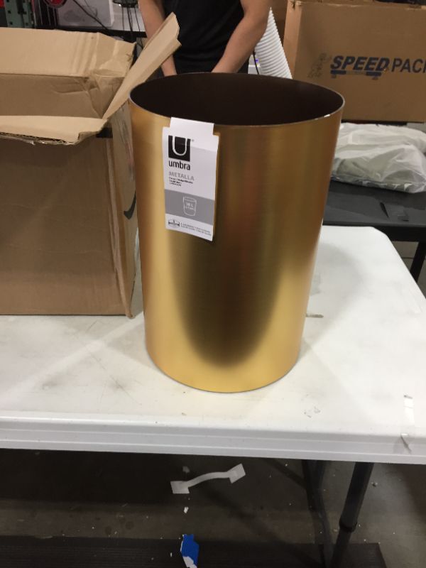 Photo 1 of 18L metallic gold coated 