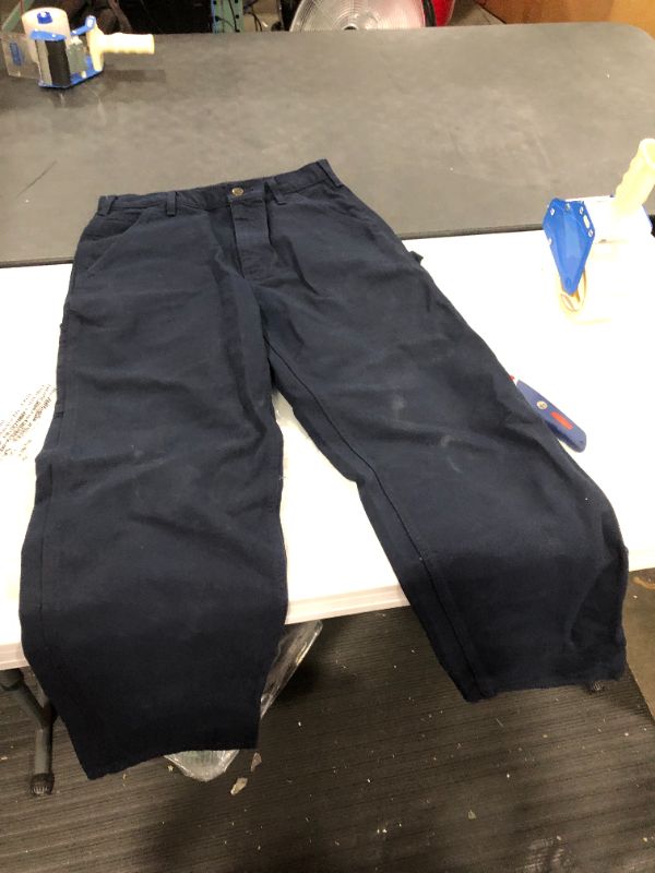 Photo 1 of Carhartt Navy Blue Pants, 32x34